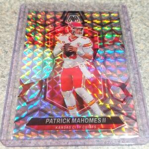 2024 Panini mosaic silver mosaic Patrick Mahomes.